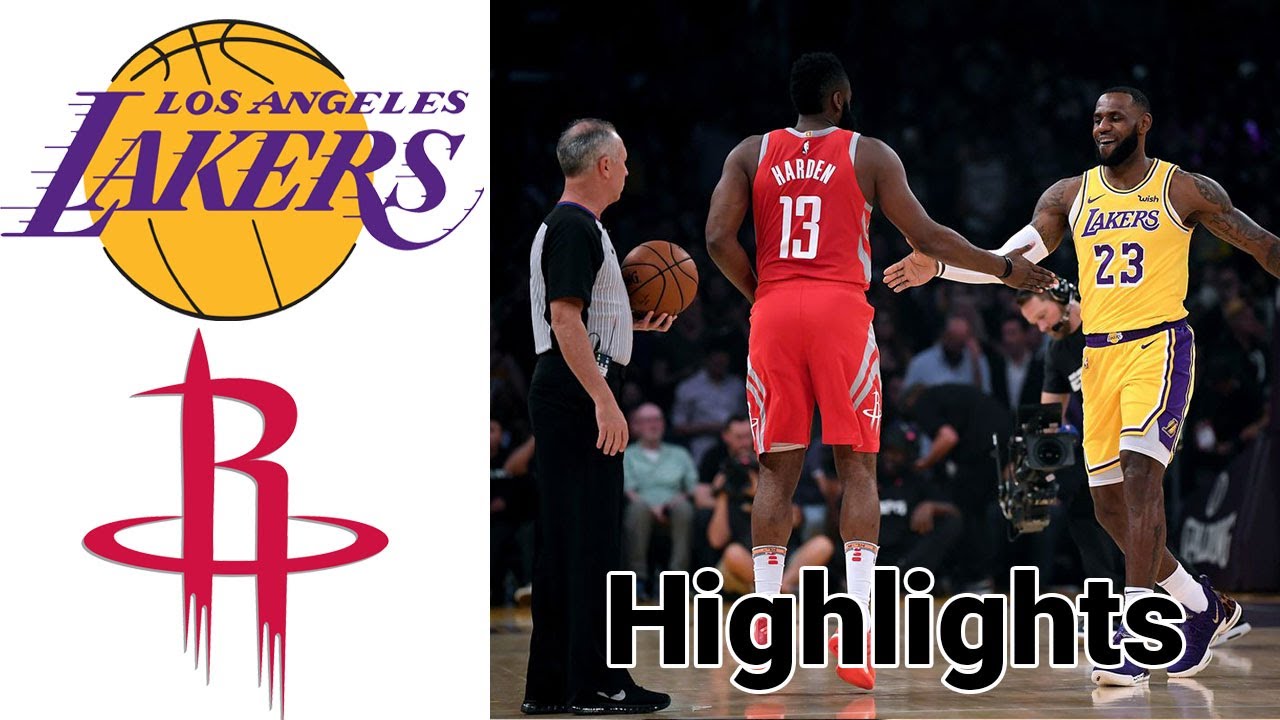Lakers vs Rockets HIGHLIGHTS Halftime and more NBA January 10 YouTube