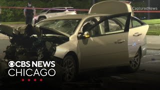 Woman killed, 3 men hurt in head-on crash in Chicago's Jackson Park