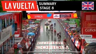 Summary - Stage 8 | La Vuelta 19