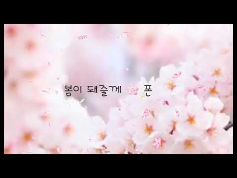 봄이 돼줄께  ㅡ 폰