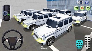 All Mercedes G63 Lineup Perfect Parking in Police Garage😱🔥| SUV Challenge - 3D Driving Class 2026 | screenshot 1