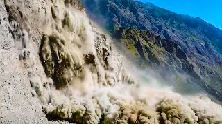 Devastating Mountain Collapses Compilation