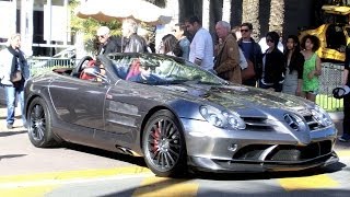 Arab mercedes slr 722s exhaust sound