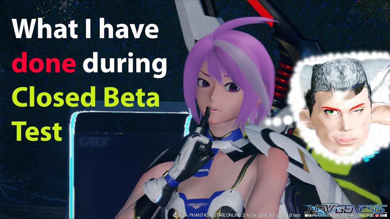 My PSO2 NGS CBT Diary