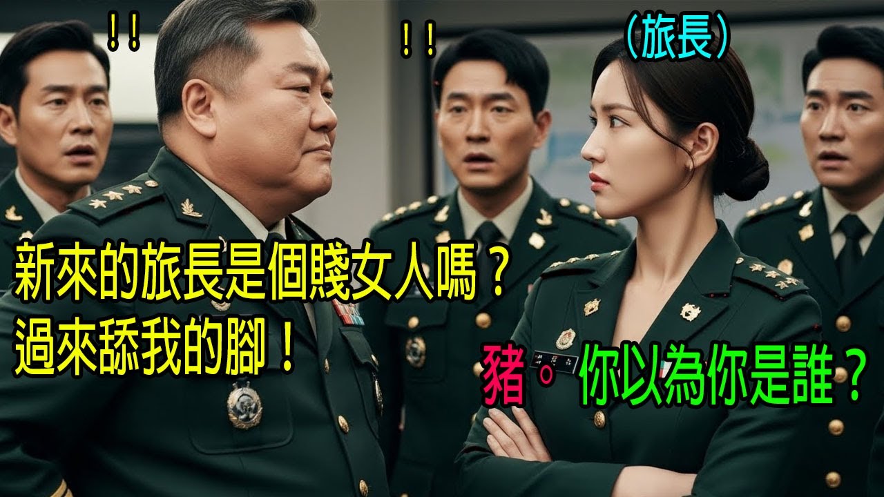 名陸軍中校與出身於「梁山特遣隊」的最年輕女上校正面交鋒，而她讓他後悔得措手不及！這可說是史上最震撼的教訓場面。｜感人的故事｜有聲書｜AI故事