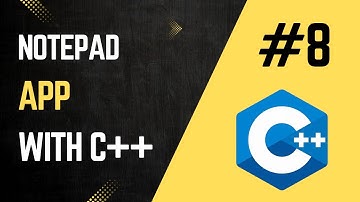 Simple Notepad with c++ | for beginners