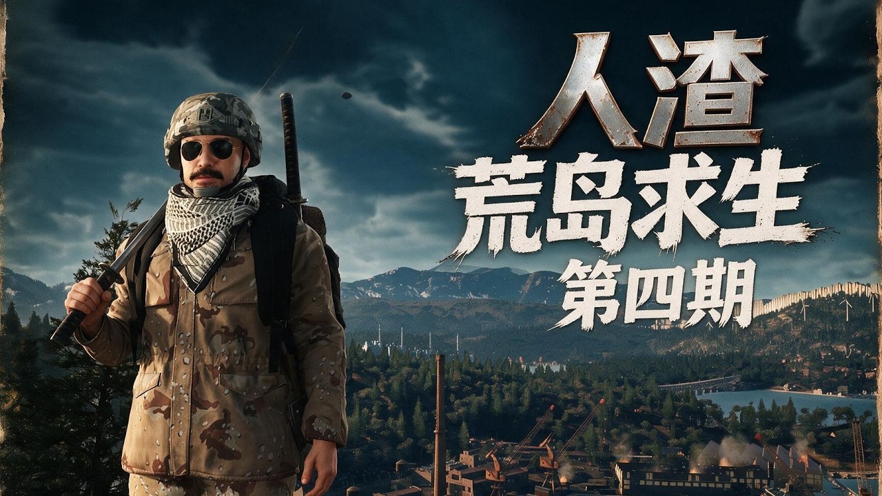 养老院搜刮物资，开启空投再得武士刀！【人渣SCUM】