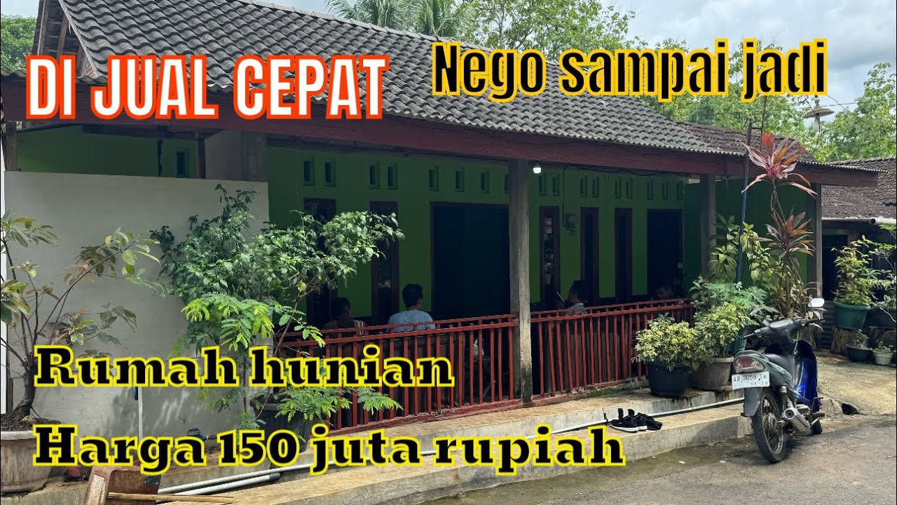 DI JUAL CEPAT [RUMAH HUNIAN ]  HARGA 150 JUTA NEGO @rajiproperty channel