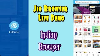 Jio Browser Live Demo (Indian Browser) screenshot 5