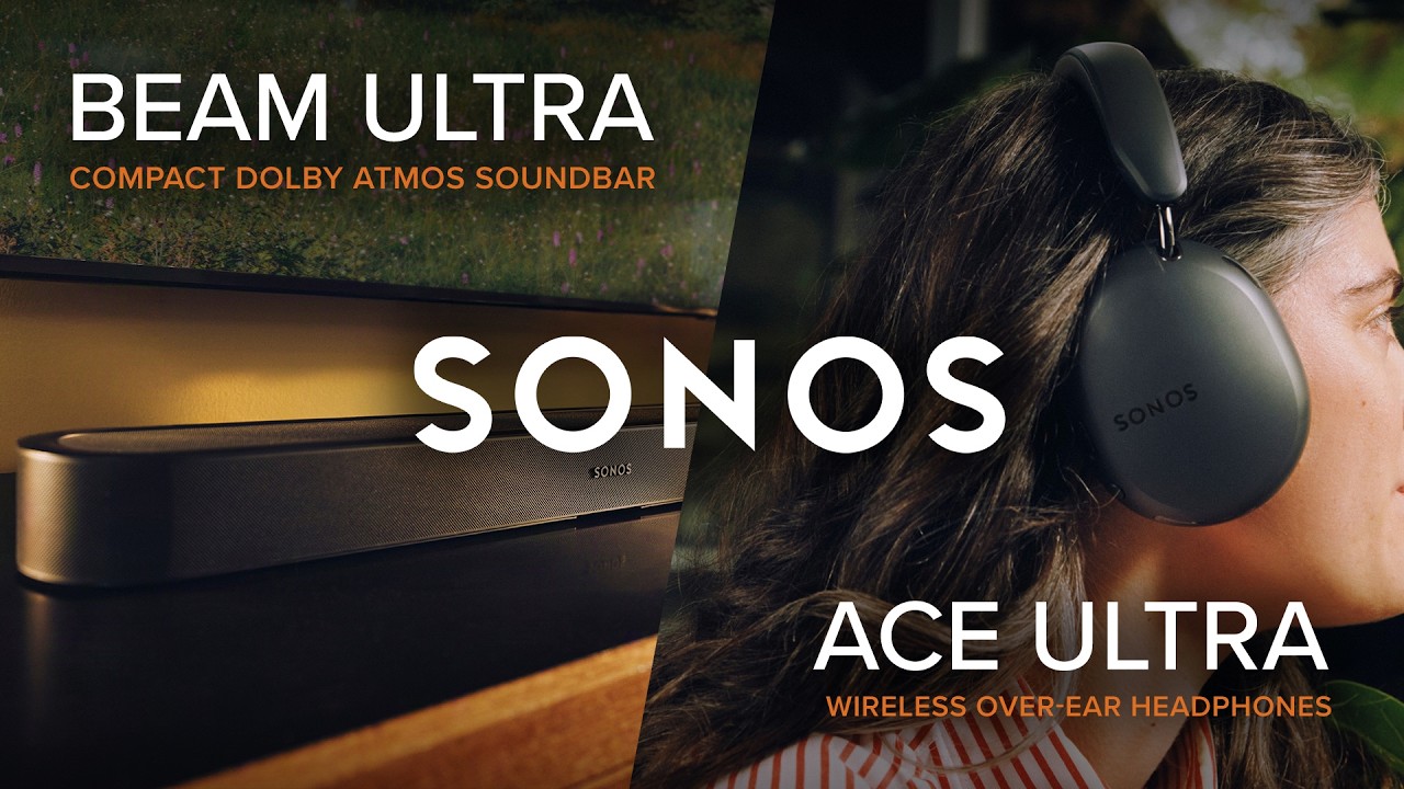 Sonos Beam Ultra Compact Dolby Atmos Soundbar