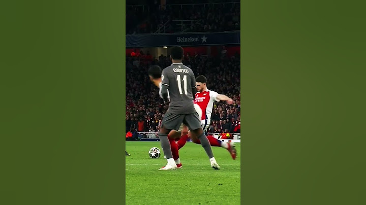 The Goal That Real Madrid Will Never Forget #rice #realmadrid #arsenal #mbappe #declanrice #uefa