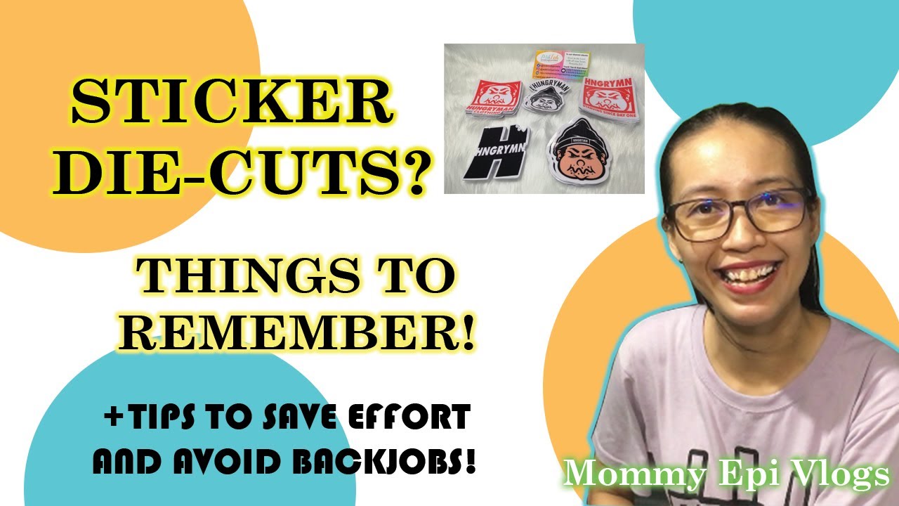 Die cut stickers PERFECTION + Basic to Cameo Cutting Setting  | Mommy Epi