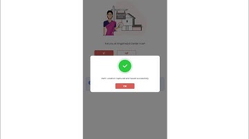 केंद्र की लोकेशन अपडेट कैसे करें??? How to update the location of the AWC center???