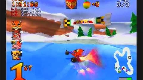 Crash Team Racing - Walkthrough - Adventure mode - 101% and all platinum relics - part 4