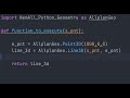 Allplan Visual Scripting - Run Python Code / Ausführen von Python-Code — Creating Line 3D