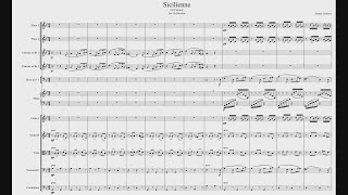 Sicilienne in G minor for Orchestra | Original Op. 34