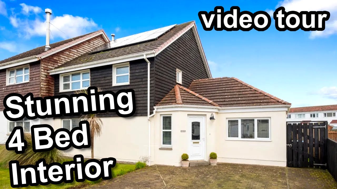 Video Tour of 4 Bedroom House for sale at Machrihanish, near Campbeltown, Argyll, Scotland YouTube