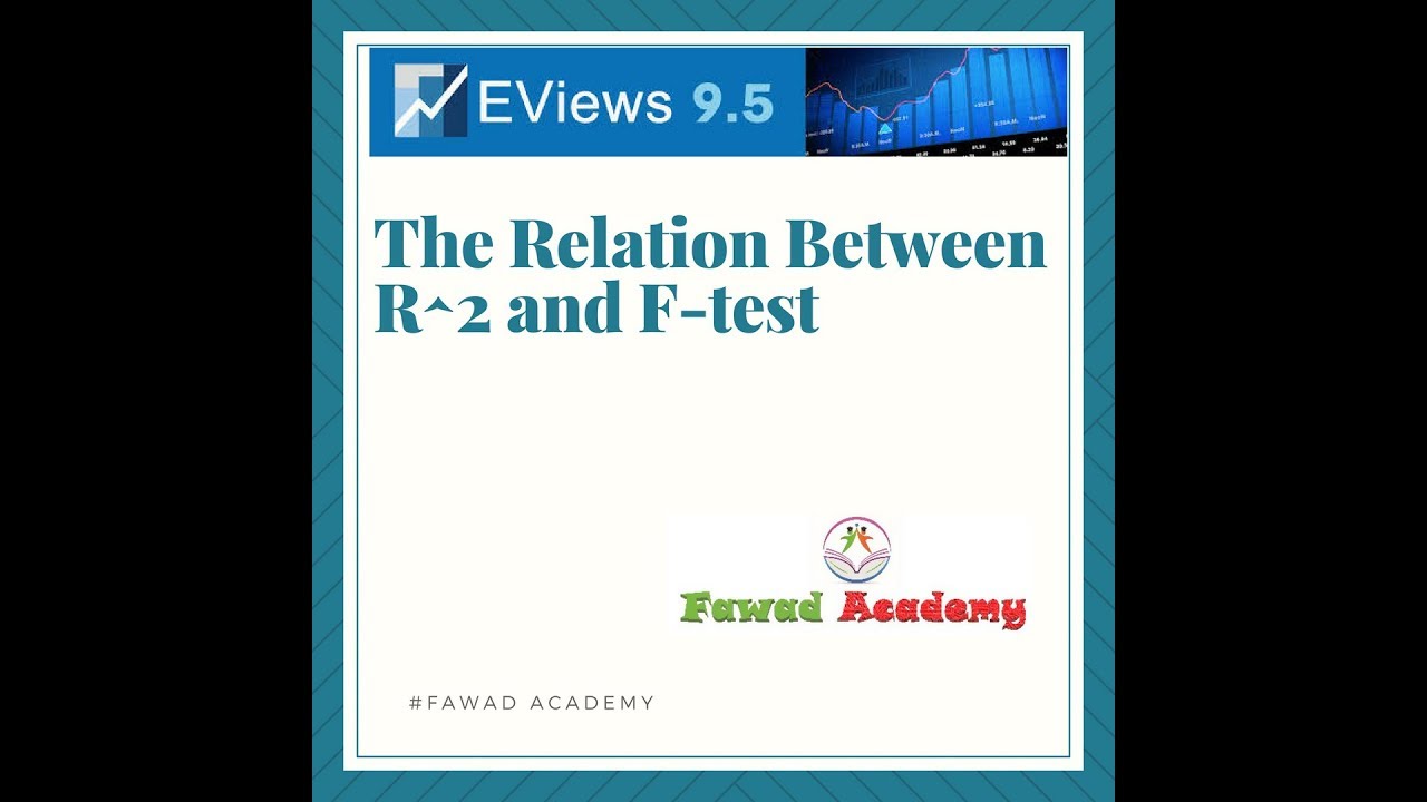 Graph Between F And R Square Association Between r square and F-statistics In Eviews - YouTube