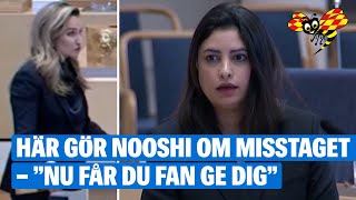 Här Ledsnar Ebba Efter Nooshis Dubbelmiss