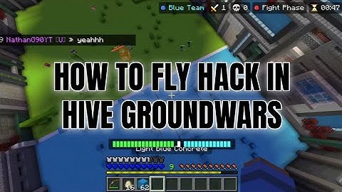 Using FLY HACKS in Hive Groundwars? (tutorial)