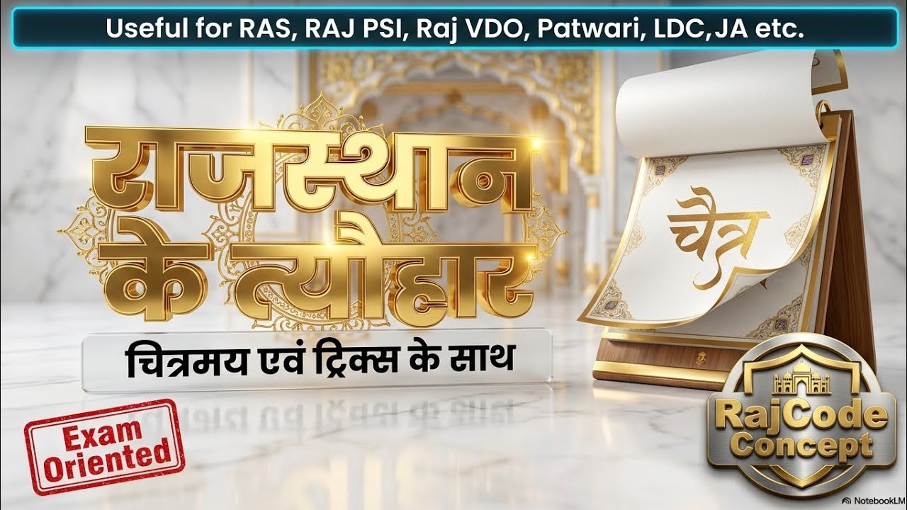 राजस्थान के त्यौहार एवं मेले (राजस्थान कला एवं संस्कृति) Useful for RAS, PSI, VDO, Patwari, LDC, CET