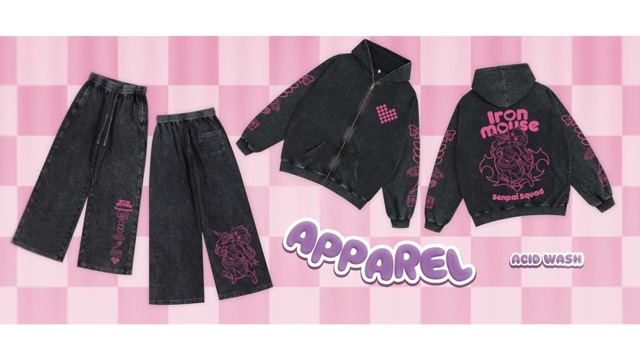 Official Ironmouse x Senpai Squad 2026 Merch Collab - YouTube