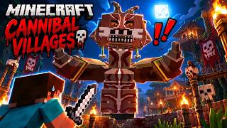 Cannibal Villages Mod – THE COAST IS NO LONGER SAFE in Minecraft!