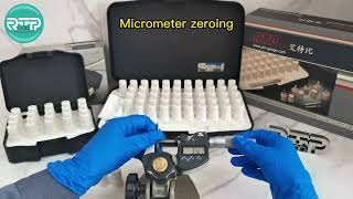 How to use pin gauge to calibrate micrometer.