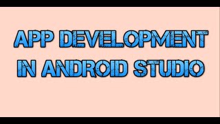 Let's make an App in Android Studio - Episode 2 (Using an Adapter)