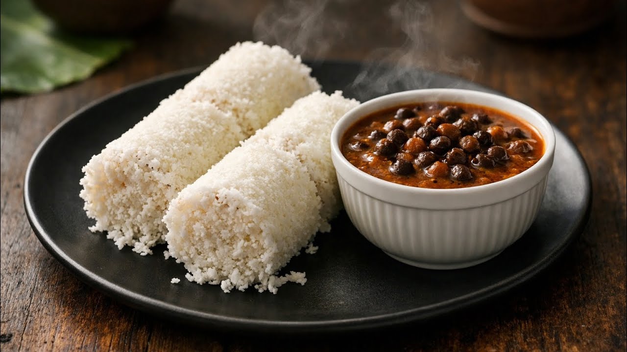 puttu recipe | puttu with puttu maker | how to make kerala puttu recipe