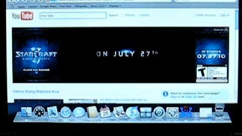 MSI Wind U100 OSX86 Test (Better than MSWin)