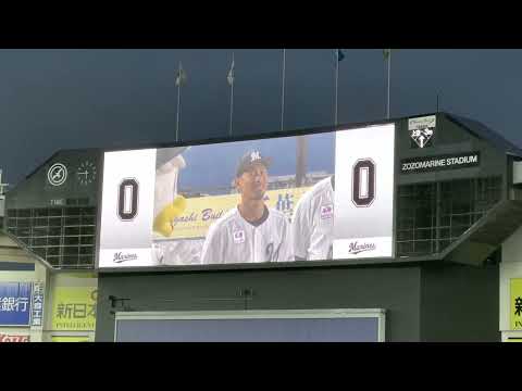 荻野貴司1000本安打、1000試合記念式