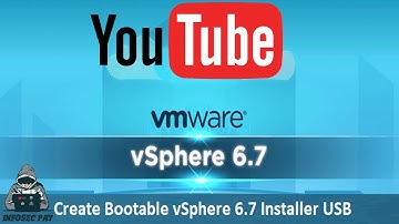 How to create a bootable USB for VMware ESXi 6.7 - 2021 with InfoSec Pat