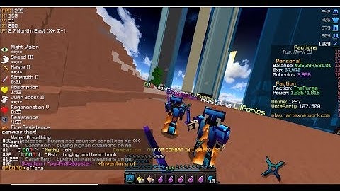 JartexNetwork Factions - Lilponies PvP (1v2)