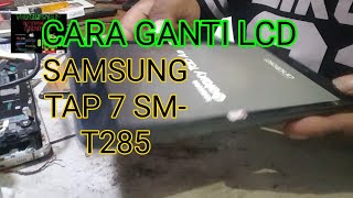 This is a guide on how to repair a Samsung Galaxy tab A 7 Models SM T280 SM T285 replace bad broken. 