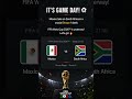 Mexico take on South Africa crucial Group A Clash #football #worldcup #fifa