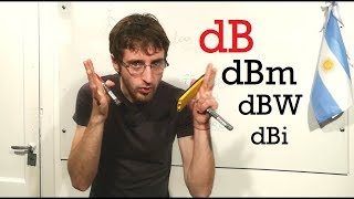 ¿Qué son los DECIBELES? + dBm, dBW, dBi, dBlo que sea | El Traductor