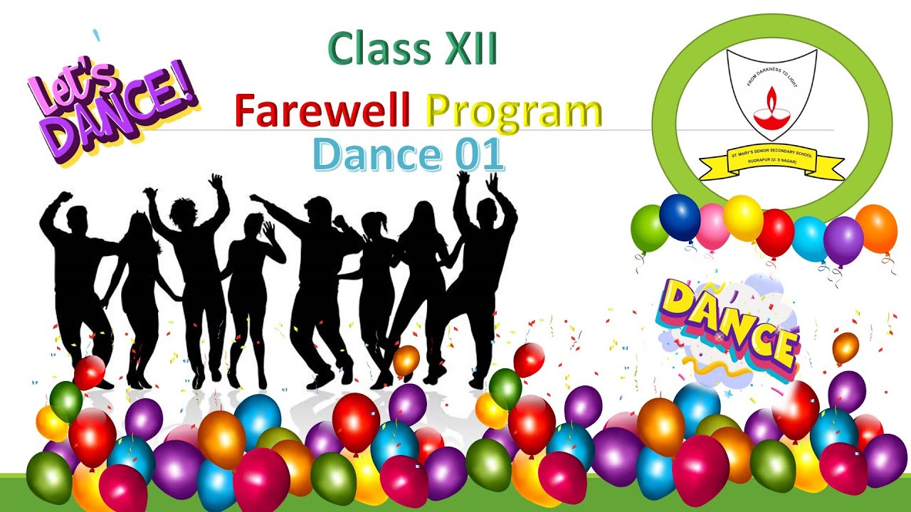 Class XII Farewell Dance Performance| Part-01|Dance-01|St. Mary's ...