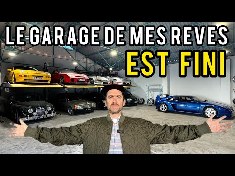 Le garage est fini! 270m2 de jouissance automobile!