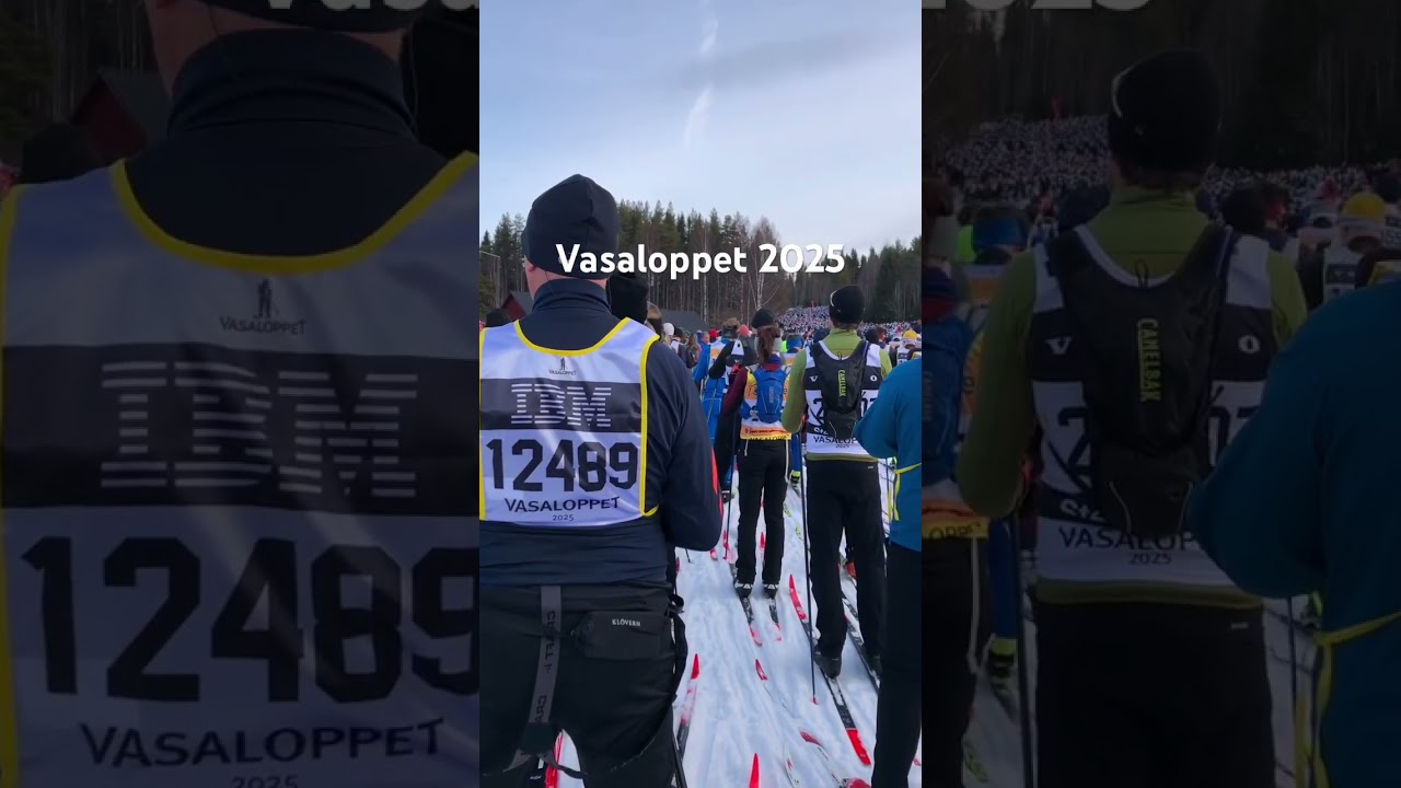 Vasaloppet 2025 första backen 