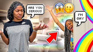 I ASKED MYA TO HELP ME COME OUT THE CLOSET ... 🌈