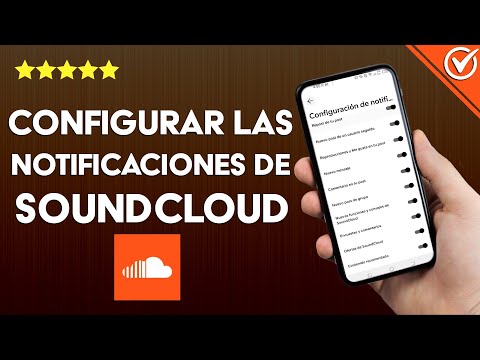 ¿Cómo configurar las notificaciones de Soundcloud en ANDROID?