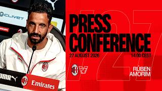 Rúben Amorim | La Conferenza Stampa | #MilanVenezia
