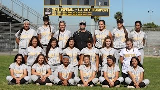 San Pedro High Softball 2017 Promo iMovie Trailer (Swashbuckler)