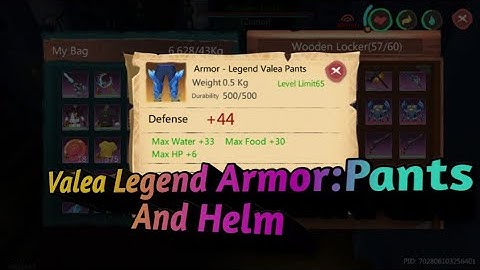 Legend Making Legend Valea:Armor Pants And Helms:Utopia Origin