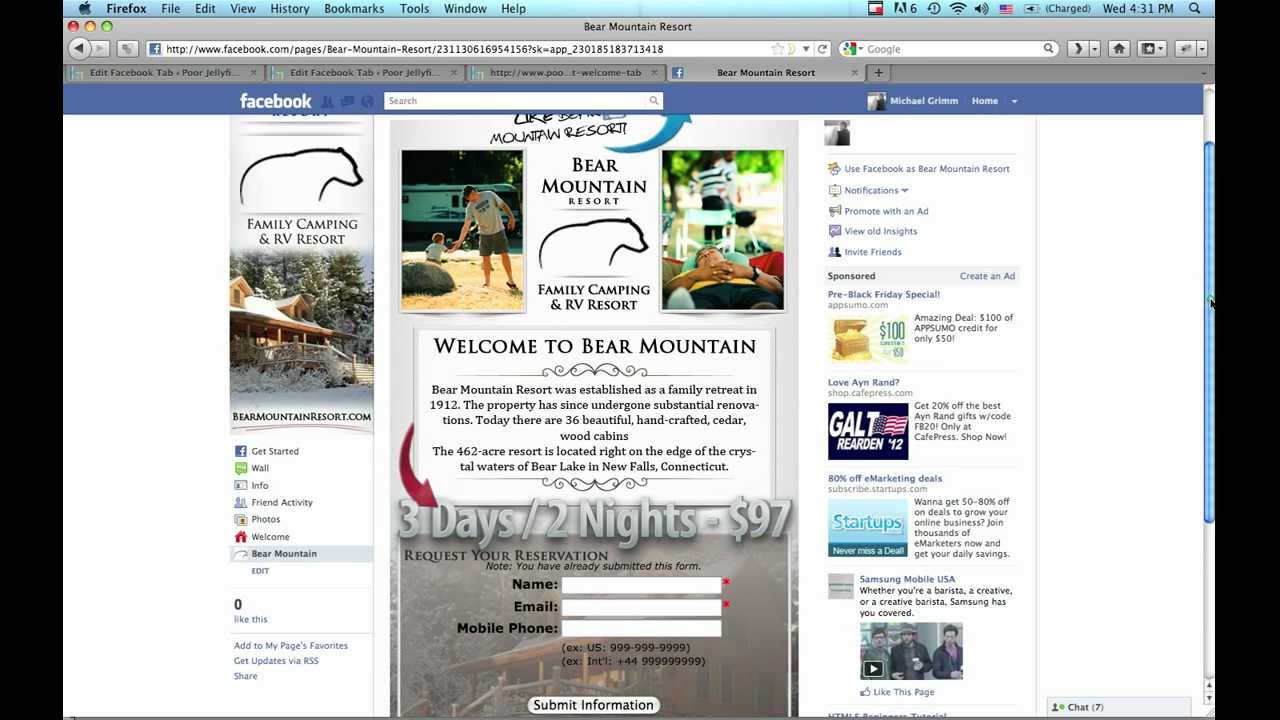 Advanced Facebook Fan Page Creation