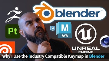 Why I Use Blender’s Industry Compatible Keymap (and You Should Too)