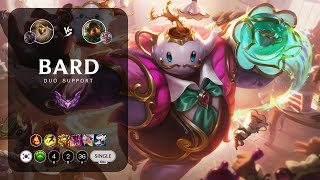 Bard Support vs Nautilus - KR Master Patch 14.5