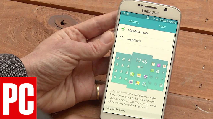 How to Set Up Easy Mode on the Samsung Galaxy S6