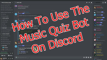 How To Use The Music Quiz Bot On Discord (RetroRobby Tutorials)